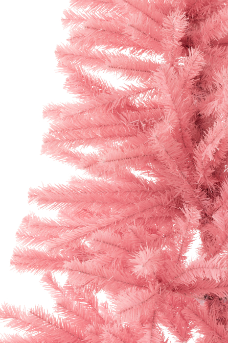 Brad de Craciun artificial din PVC roz, L [3]