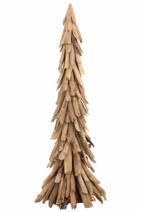 Brad lemn recuperat, Lemn, Natural, 35x35x100 cm