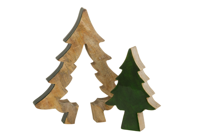 Brad Puzzle, Lemn Verde/Natur L [2]