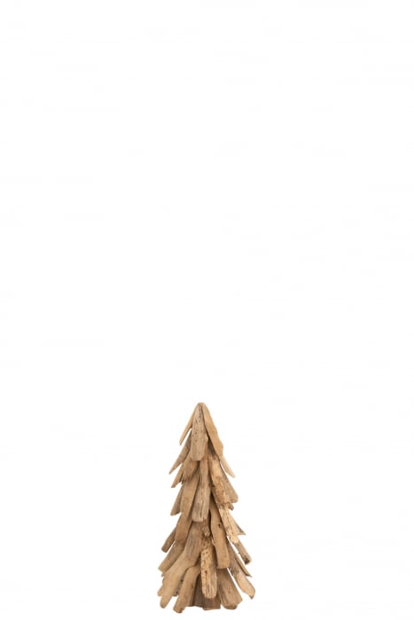 Bradut, Lemn, Natural, 18x18x35 cm