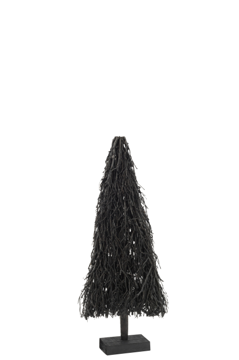Bradut, Lemn, Negru, 37x15x90.5 cm [1]