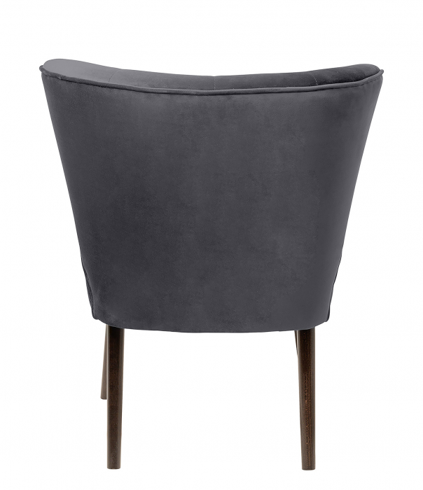 BRADY, Scaun, velvet, crem, 76x67x42 cm [5]