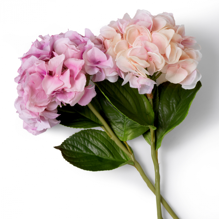 Buchet de hortensie tonuri de roz, real touch, 48 buc/2 soiuri, Dims: Approximately | Ø 75  (CM) [3]