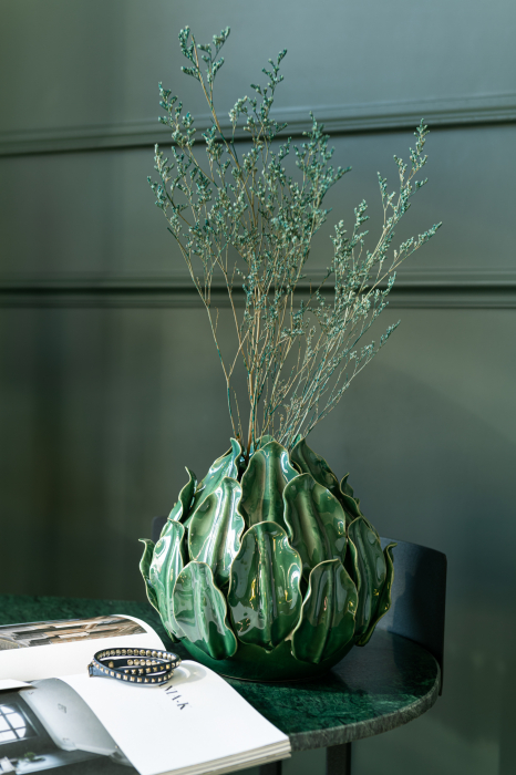 Buchet lavanda, Rachita/Bambus, Verde, 20x20x85 cm [2]
