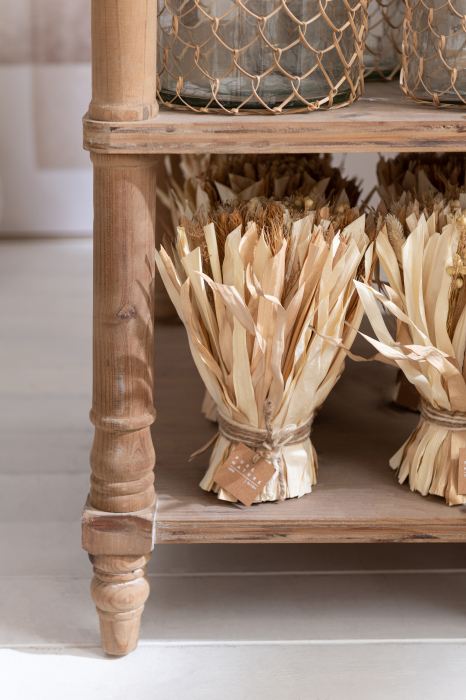 Buchet plante uscate, Fibre naturale, Natural, 23x23x25 [1]