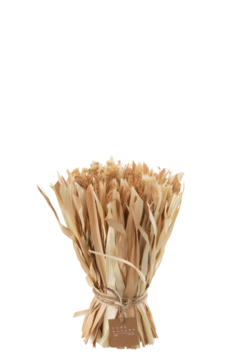 Buchet plante uscate, Fibre naturale, Natural, 23x23x25 [2]