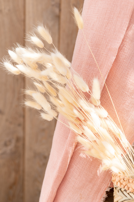 Buchet, Rachita/Bambus, Alb, 14x5x86 cm [3]