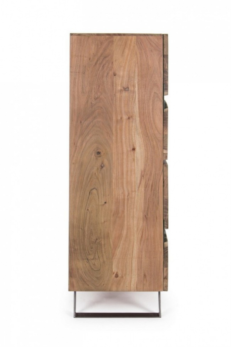 Bufet Aron, Lemn, Natural, 118x45x138 [4]