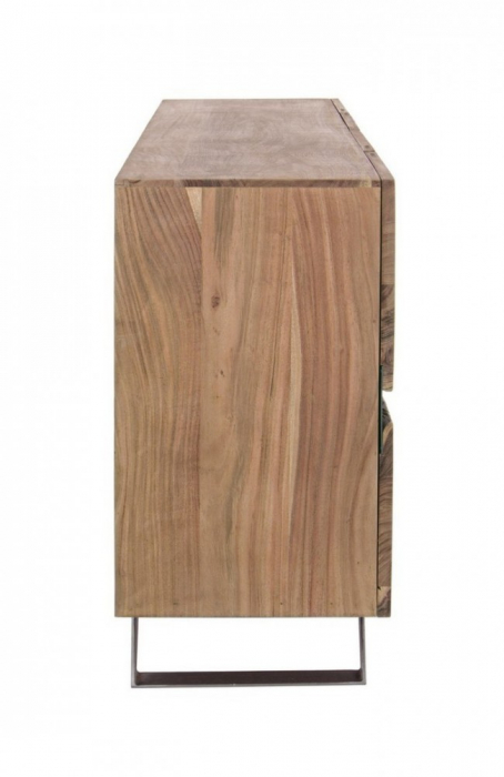 Bufet Aron, Lemn, Natural, 198x43x85 [4]