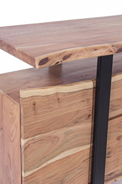 Bufet Artur, Lemn, Natural, 175x45x90 [4]