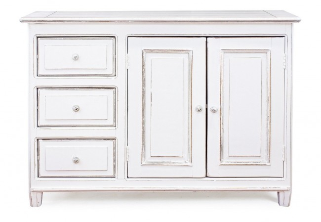 Bufet Colette, Lemn, Alb, 120x45x85 [3]