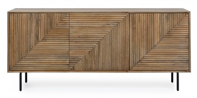 Bufet Darsey, Lemn de mango, Maro, 184x45x83.4 cm  [3]