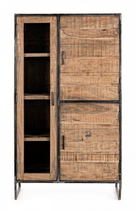 Bufet Elmer, Lemn, Natur, 90x40x160 [3]