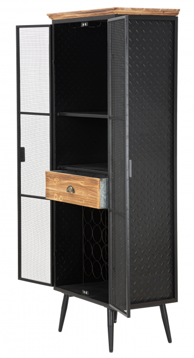 Bufet IRON SCHOOL GRID CM 63X38,5X164, Mauro Ferretti [6]