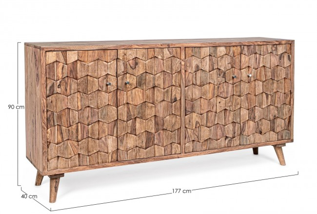 Bufet Kant, Lemn, Natur, 177x40x90 [2]
