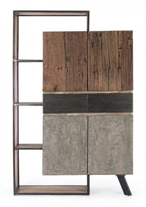 Bufet Manchester, Lemn, Natural, 118x38x180 [3]