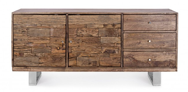 Bufet Stanton, Lemn de mango, Maro, 160x45x75 cm  [3]