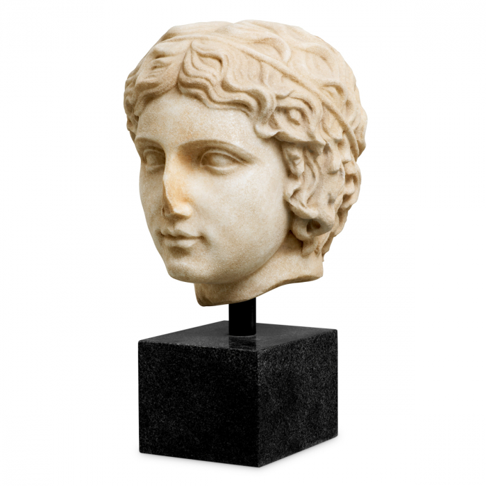 Bust Youth de marmură, Dims: L. 20.5 | W. 23 | H. 37.5  (CM) [1]