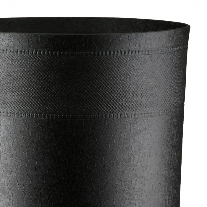 Cachepot, cilindric, Nama, Aluminiu, negru, PU 1, H. 34 cm, D. 22 cm [2]