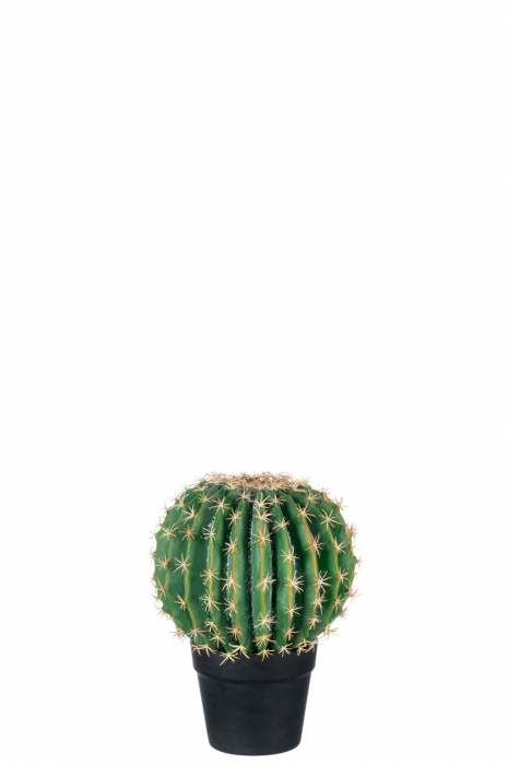Cactus artificial, Compozit, Verde, 25x25x33 cm
