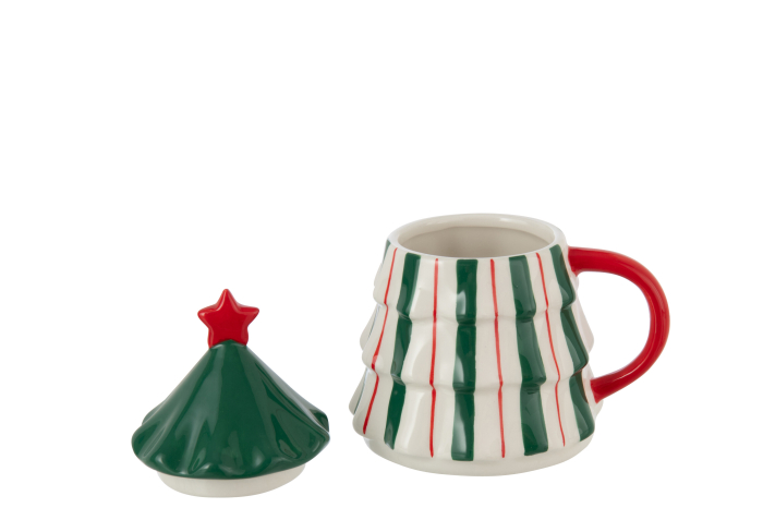 Cana cu capac, Brad de Craciun, multicolor [3]
