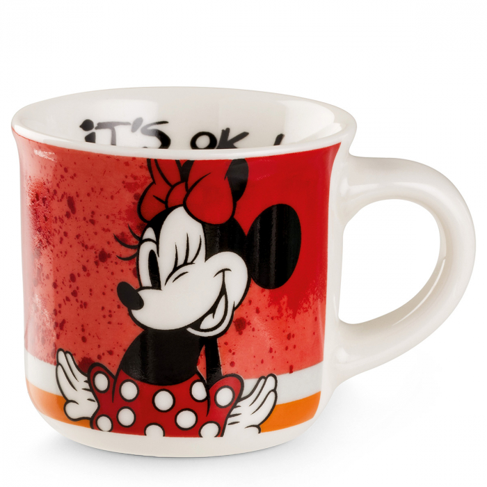Cana espresso, Minnie I am, Porțelan, roșu, PU 12, H. 5,5 cm, D. 5,5 cm [1]