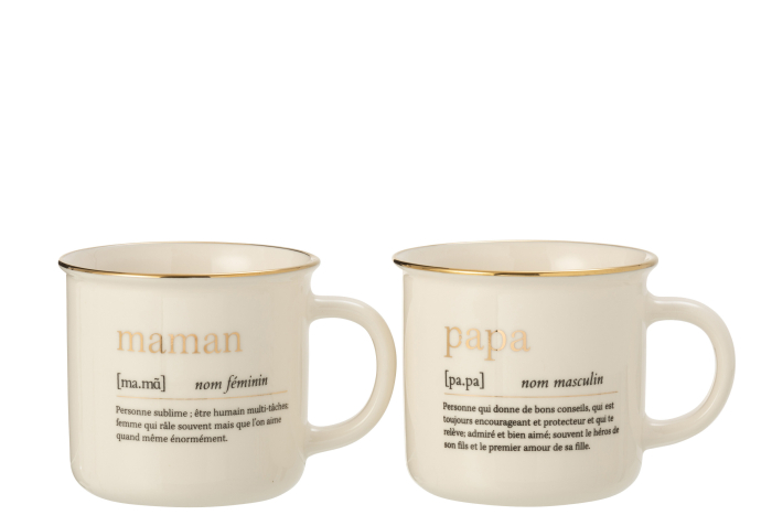 Cană, Mesaj Maman/Papa Ass2 [1]