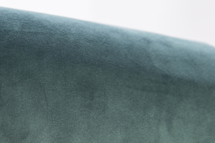 Canapea 2 locuri extensibila cu sezlong Chesterfield, albastru verzui, 245x85/175x70 cm [10]