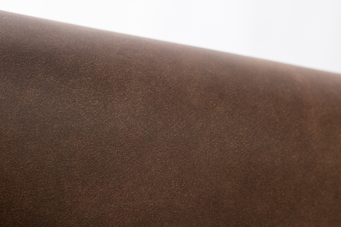 Canapea 2 locuri extensibila cu sezlong Chesterfield, maro, 245x85/175x70 cm [10]