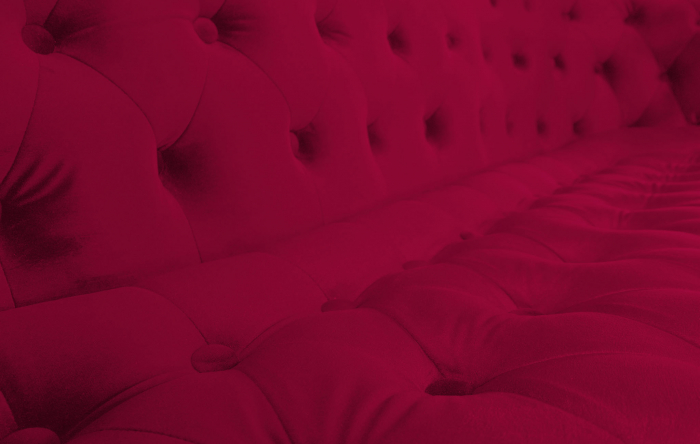 Canapea 3 locuri Filip Chesterfield, roz fucsia, 196x82x82 cm [9]