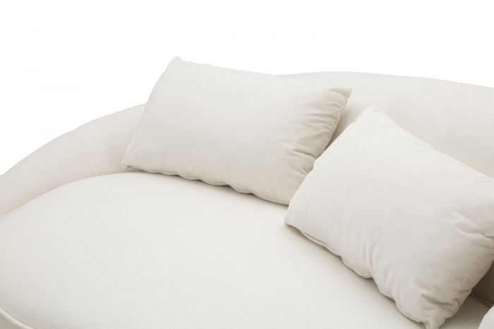 Canapea 3 locuri, Oslo cu perne, Crem 185X84X68 cm [7]