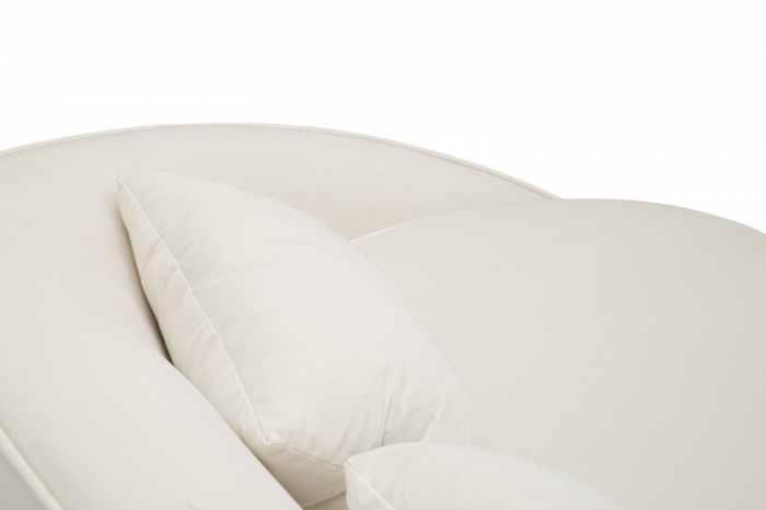Canapea 3 locuri, Oslo cu perne, Crem 185X84X68 cm [8]