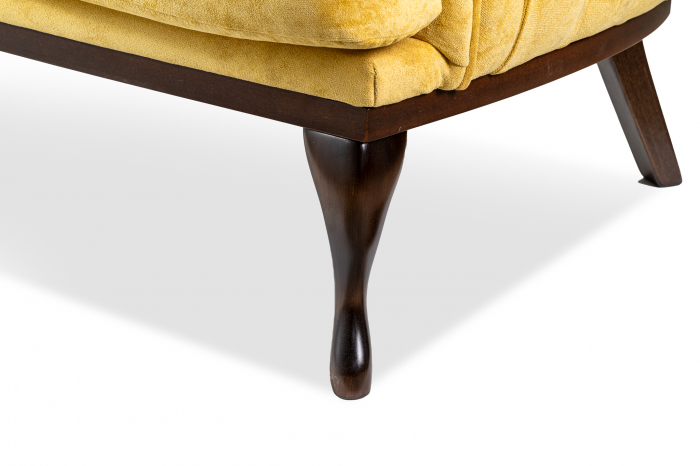 Canapea 3 locuri VICTORIA, 180x82x100, Galben [13]