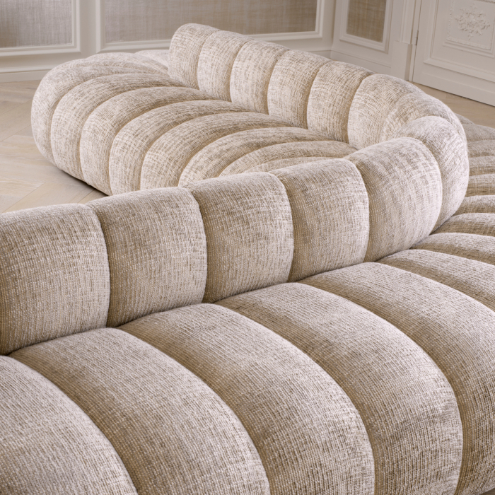 Canapea Alison, bej (creststone), Dimensiuni: W. 331 | D. 331 | H. 60 | SD. 55 | SH. 41.5   [2]