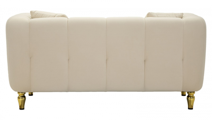 Canapea, ALMA, crem, perne incluse 155x81x71 cm [9]
