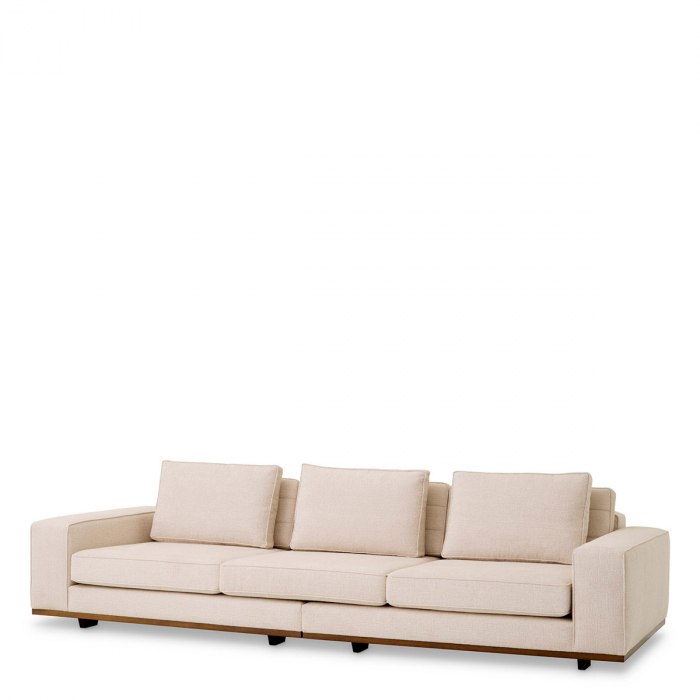 Canapea auriuora L nuoro bej, Dims: W. 286 | D. 110 | H. 80 | SD. 60 | SH. 40 | AH. 52  (CM) [1]