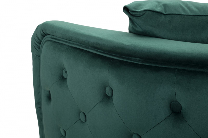 Canapea Bucuresti,  Verde, Cm 127X74X73 [6]