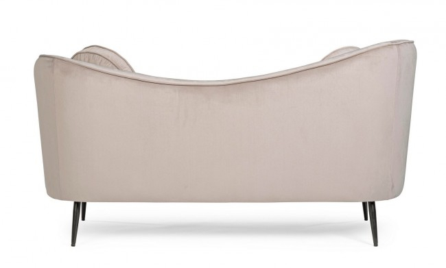 Canapea Candis, Material sintetic, Gri, 160x71x80 [4]