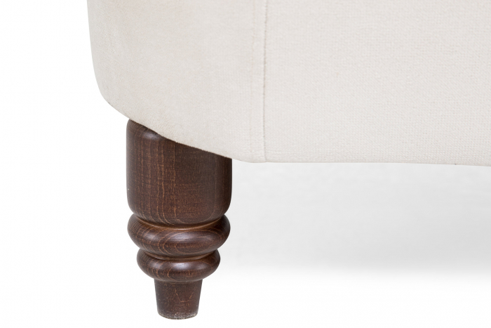 Canapea Chesterfield, 2 locuri, Bej, 150x80x86 cm [8]