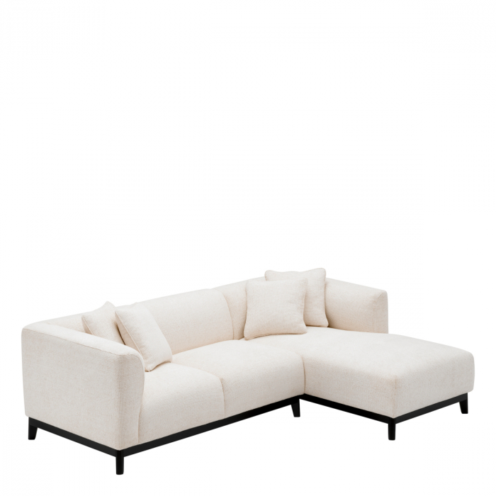 Canapea Corso Lounge dreapta lyssa off-white, Dims: W. 232 | D. 163 | min D. 93 | max D. 163 | H. 72 | min SD. 65 | max SD. 135 | SW. 186 | SH. 46 | AH. 72  (CM) [5]