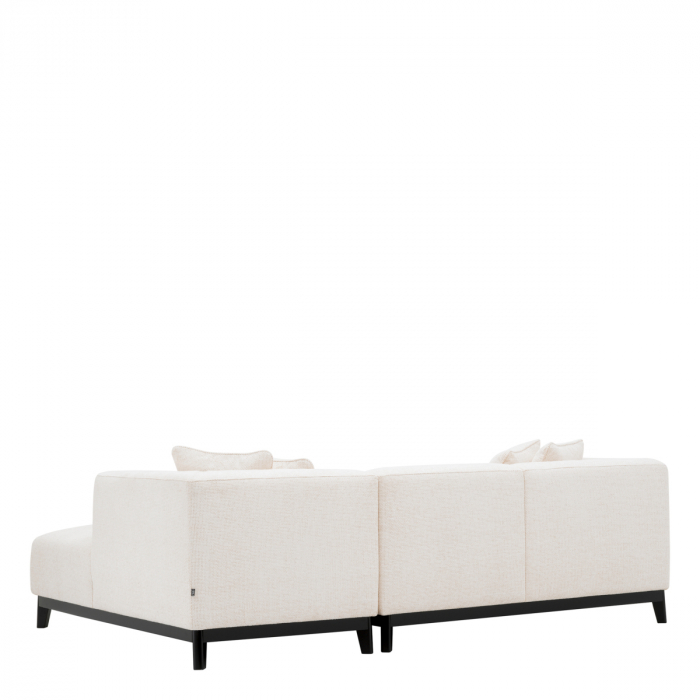 Canapea Corso Lounge dreapta lyssa off-white, Dims: W. 232 | D. 163 | min D. 93 | max D. 163 | H. 72 | min SD. 65 | max SD. 135 | SW. 186 | SH. 46 | AH. 72  (CM) [4]