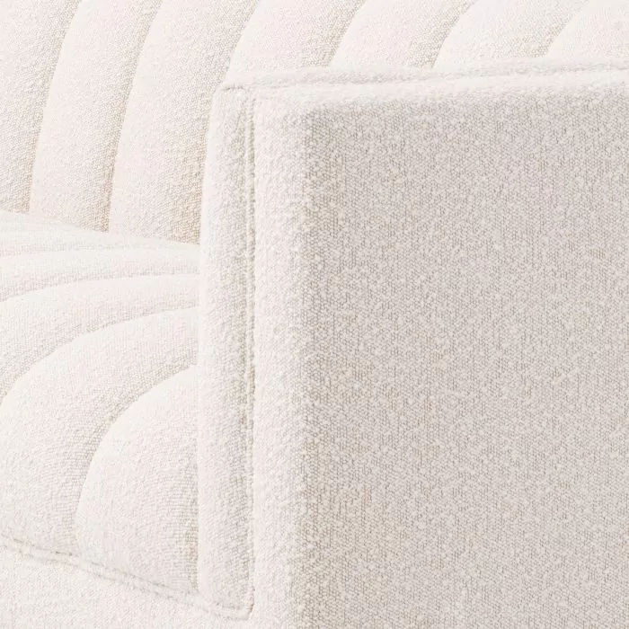 Canapea Ditmar bouclé cream L, Dims: W. 294 | D. 97 | H. 71 | SD. 66 | SH. 47 | AH. 71  (CM) [5]