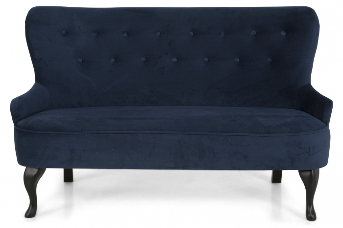 Canapea Diana 2H, Albastru petrol, 140xx86x67 cm [2]