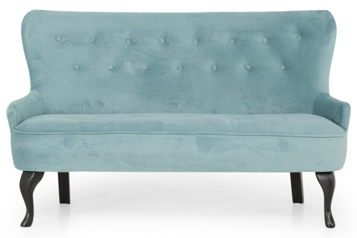 Canapea Diana 2H, Turcoaz, 140xx86x67 cm [4]