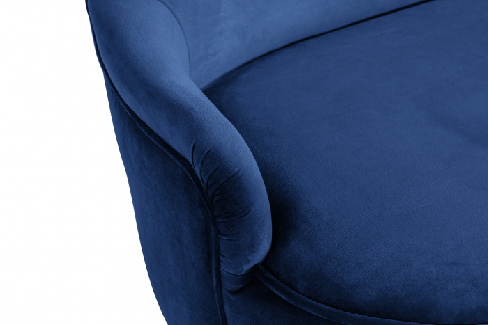Canapea Diana 3H, Albastru, 140x86x67 cm [9]