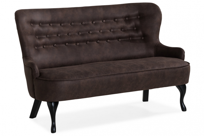 Canapea Diana 3H, Maro Vintage, 140x86x67 cm [5]