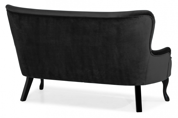 Canapea Diana 3H, Negru, 140x86x67 cm [7]