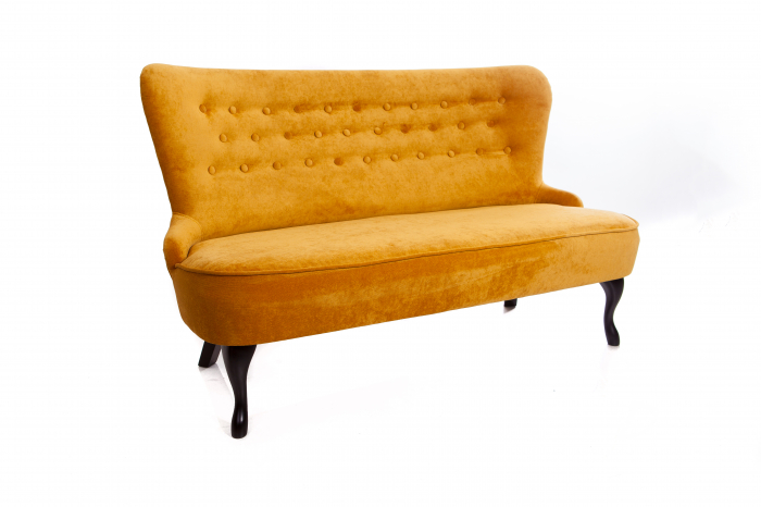 Canapea Diana 3L, Galben, 140xx86x67 cm [2]