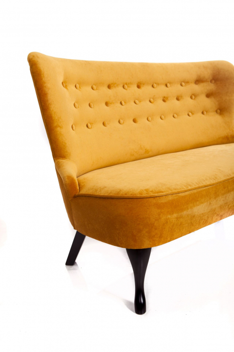 Canapea Diana 3L, Galben, 140xx86x67 cm [5]