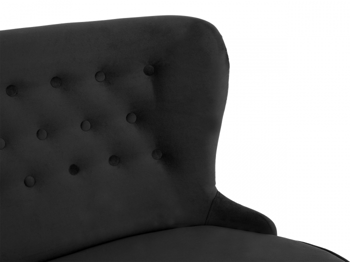 Canapea Diana 3L, Negru, 140xx86x67 cm [6]